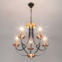 Подвесная люстра Eurosvet 60098/5 черный