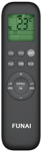 Инверторная сплит-система FUNAI SHOGUN Inverter 2024 RAC-I-SG25HP.D02 (комплект)