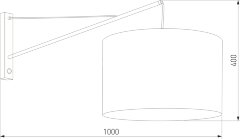 Бра TK Lighting 10438 Glorii