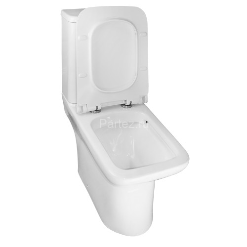 Унитаз-компакт Azario Glory 380х680х812 напольный, безободковый с быстросъемным сиденьем микролифт (