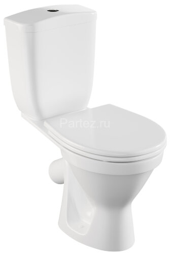 Унитаз-компакт Vitra Norm Blanc Duroplast 345х650х810, напольный, быстросьемное сиденье дюропласт с 