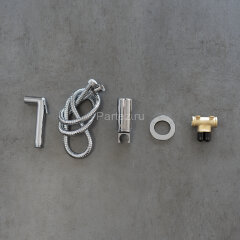 Смеситель Lemark Solo LM7171C с гигиеническим душем, встраиваемый