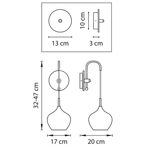 Бра Lightstar 803540