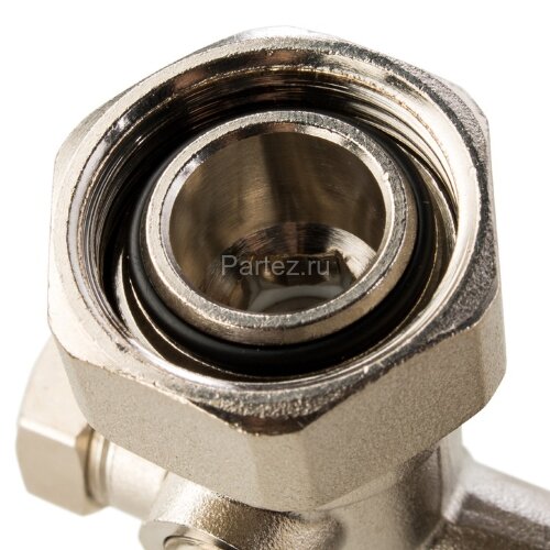 Узел нижнего подключения радиатора для однотрубной системы прямой 3/4" Stout