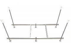 Сборный каркас к ванне AZARIO BELLA 170х80 см шпильки (AV.0023170K)