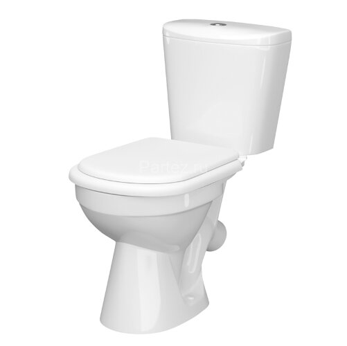Унитаз-компакт КЕРАМИН Лаго Инкоэр с мягким сиденьем, белый