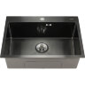 Мойка 6545 MELANA ProfLine 3,0/220 САТИН ГРАФИТ врезная прямоугольная D6545HB