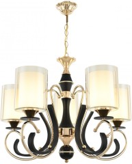Подвесная люстра Arte Milano 302237/5 Bk/Gd