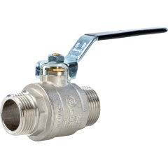 Кран шаровой полнопроходной НР/НР рычаг 1&quot; Stout