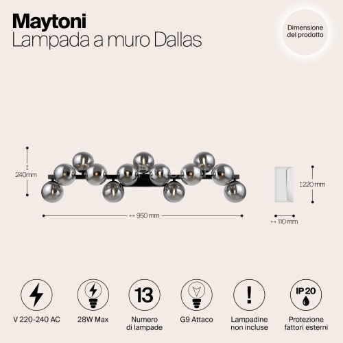 Бра Maytoni MOD547WL-13B