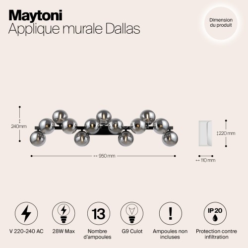 Бра Maytoni MOD547WL-13B