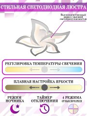 Потолочная люстра Natali Kovaltseva LED LAMPS 81212
