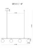 Подвесной светильник MyFar MR1011-4P