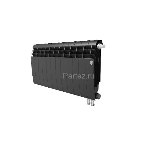 Радиатор Royal Thermo BiLiner 350 /Noir Sable VR - 12 секц.