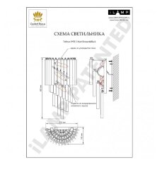 Бра iLamp 097B-3 matt bronze&black