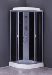 Душевая кабина Loranto CS-6611 G, 100х100х215, поддон 13 см