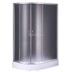 Душевое ограждение Loranto 120х80х195, низкий поддон 13 см, матовое стекло 4 мм (CS-827AR)