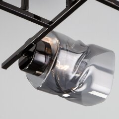 Потолочная люстра Eurosvet 30165/6 черный жемчуг