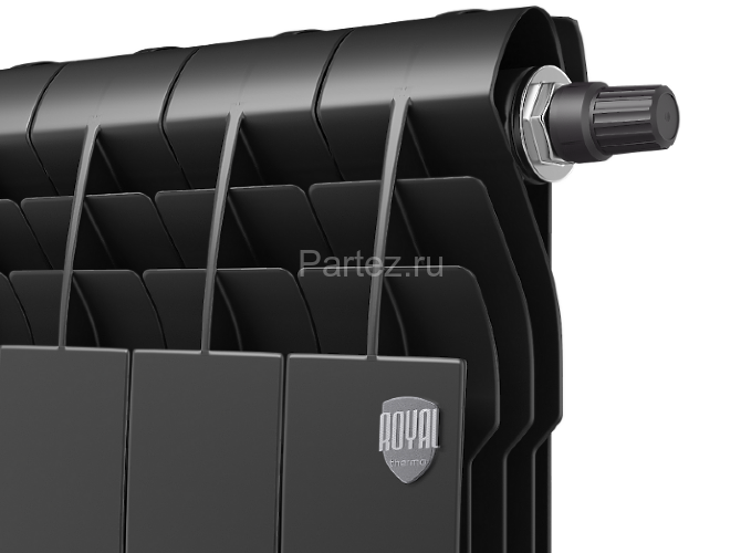 Радиатор Royal Thermo BiLiner 500 /Noir Sable VR - 4 секц.