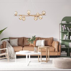 Подвесная люстра Escada 1119/8S Gold