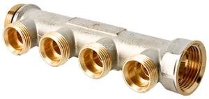 Коллектор распределительный 1"х3х3/4"ЕК VALTEC
