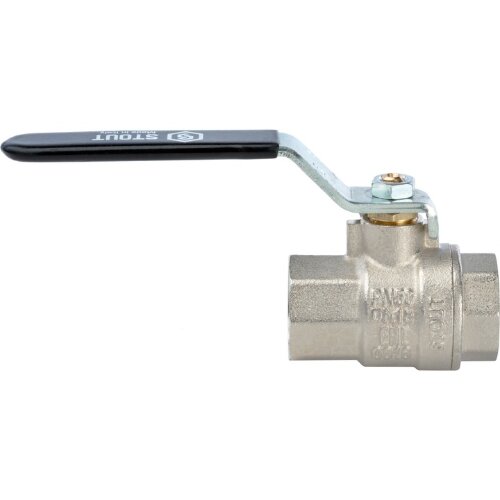 Кран шаровой полнопроходной ВР/ВР рычаг 1/2" Stout