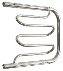 Полотенцесушитель водяной ДВИН Dw фокстрот 50/60 c полкой, полированный (4627086011742)