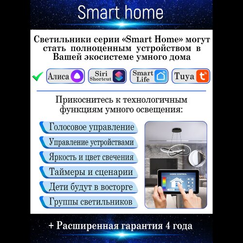 Потолочная люстра Natali Kovaltseva LED LAMPS 81291