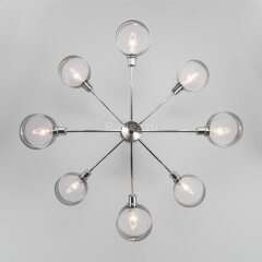 Потолочная люстра Eurosvet 70127/8 хром