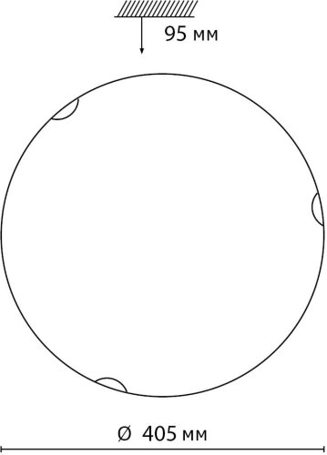 Настенно-потолочный светильник Sonex 7602/DL