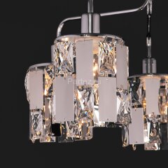 Потолочная люстра Eurosvet 10101/5 хром