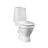 Унитаз-компакт Sanita Лада Эконом с сидением стандарт (WC.CC/Lada/1-P/WHT.G/S1)