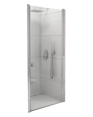 Душевая дверь Ravak CHROME распашная 80х195, толщина полотна 6мм универсальная, цвет профиля хром