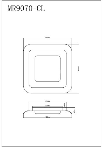 Потолочный светильник MyFar MR9070-CL