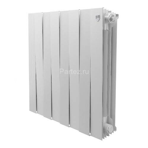 Биметаллический радиатор Royal Thermo PianoForte 500/100-8 (Bianco Traffico)