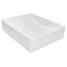Раковина-чаша Azario 470х360х110 накладная, прямоугольная, матовый белый (AZ-2178-S-MW)